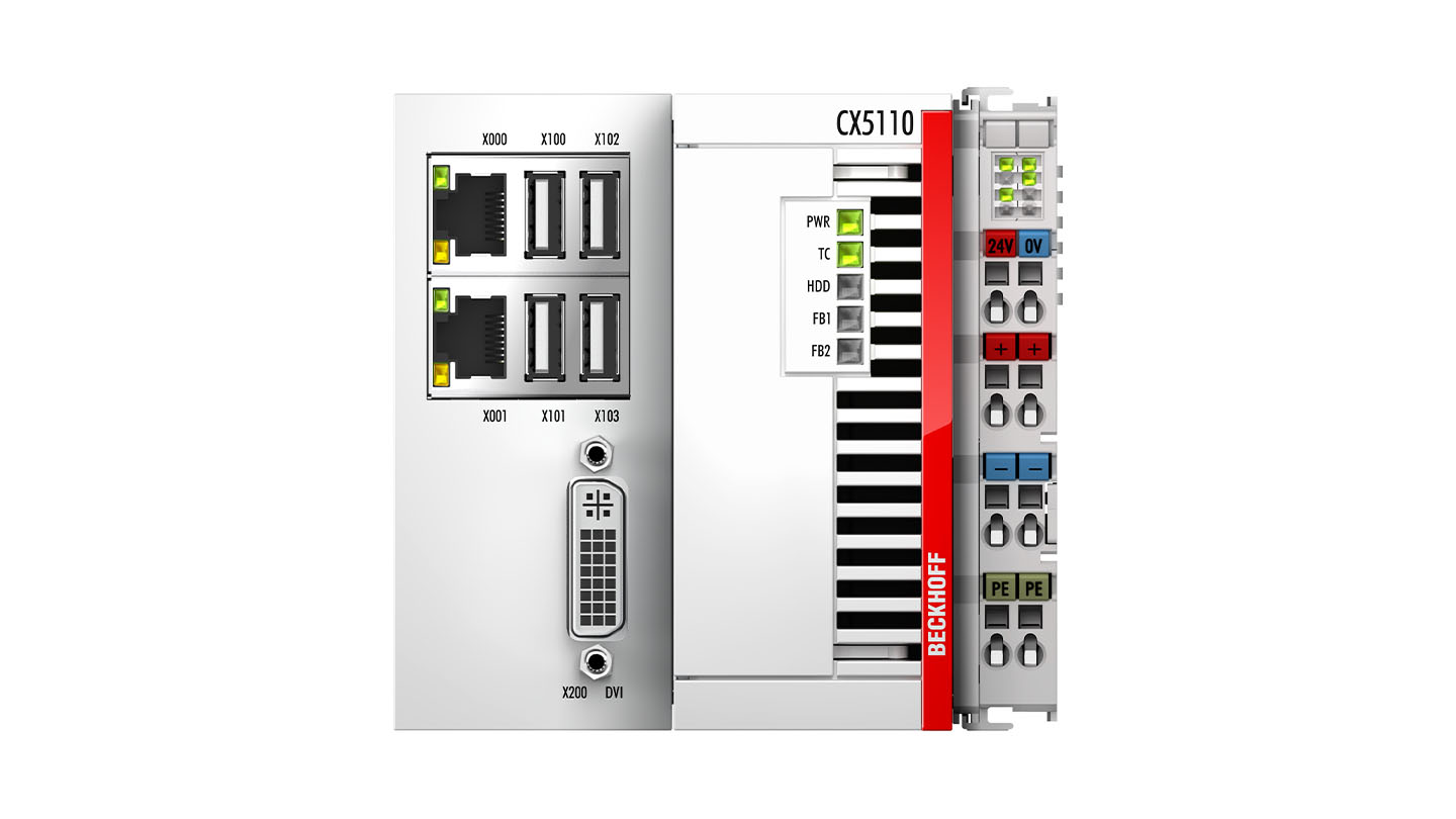 CX5110-01xx-9020 | Embedded PC with Intel Atom® processor