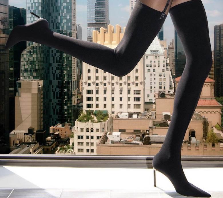 Sergio Rossi pairs up with sister brand Wolford - footwearbiz: Le