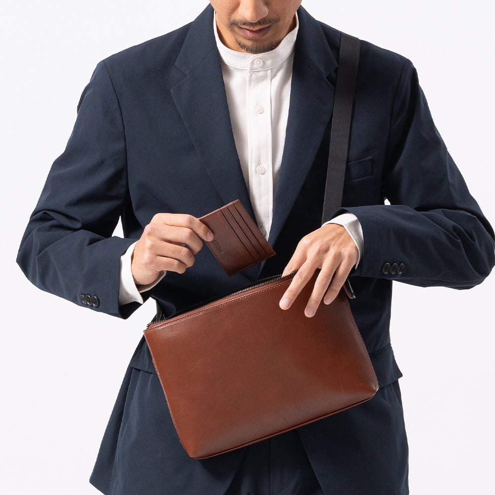 公式数量限定】イタリアン/フルグレイン レザー スキミング防止機能