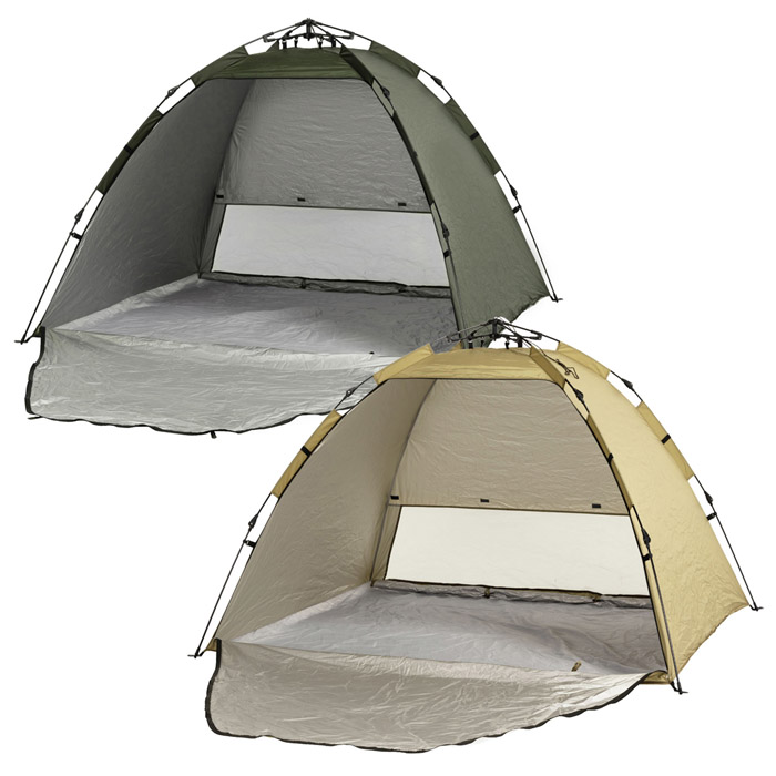 MOLUSKO プルアップシェルター MS-15KA_MS-15BE紐を引くだけで簡単設営