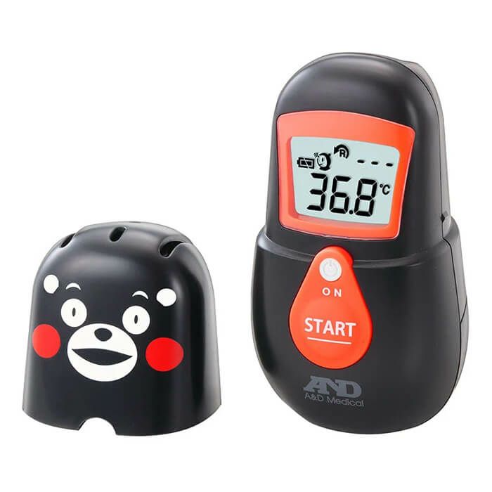 くまモン・キューブ型デジタル時計・アラーム・温度計（22個＋2個