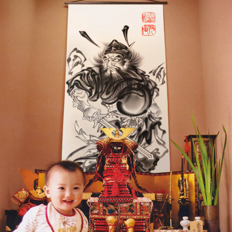 室内用手描き武者のぼり一覧｜いわき絵のぼり吉田｜手書き