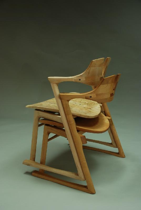Zen Round Back Chair - Museum for Art in Wood