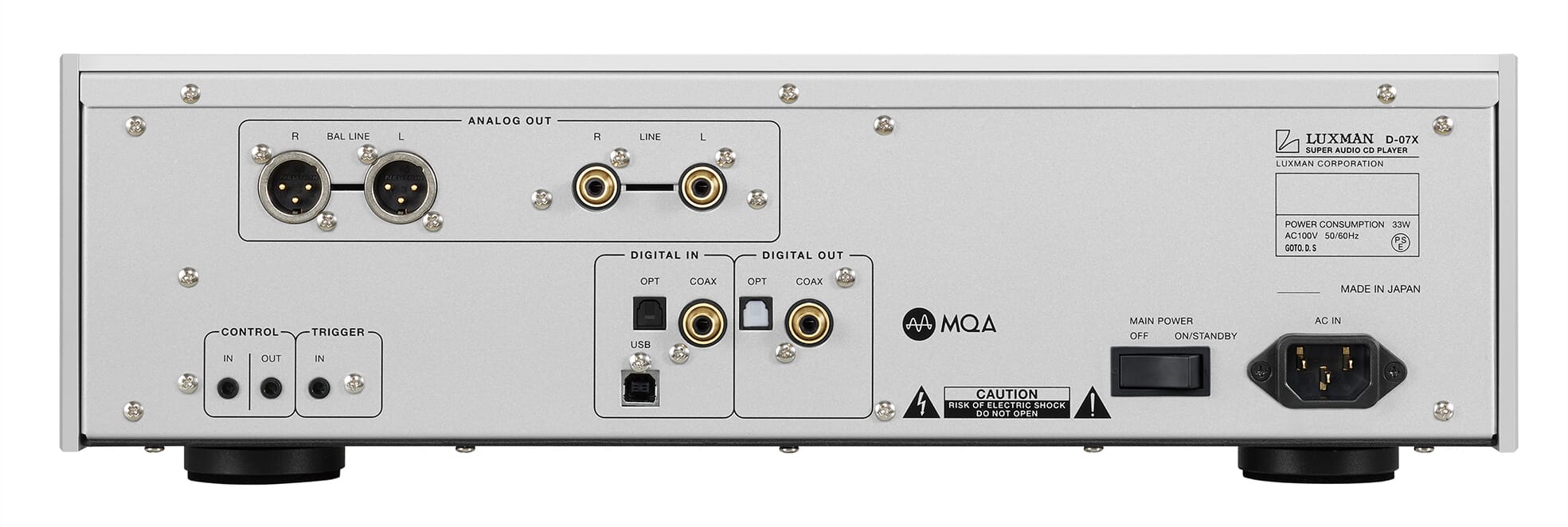 Luxman - D-07X SACD Player **OPEN BOX** - Music Direct