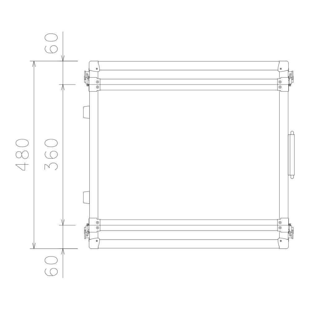 ARMOR RACK CASE 3U D360｜ミュージックランドKEY