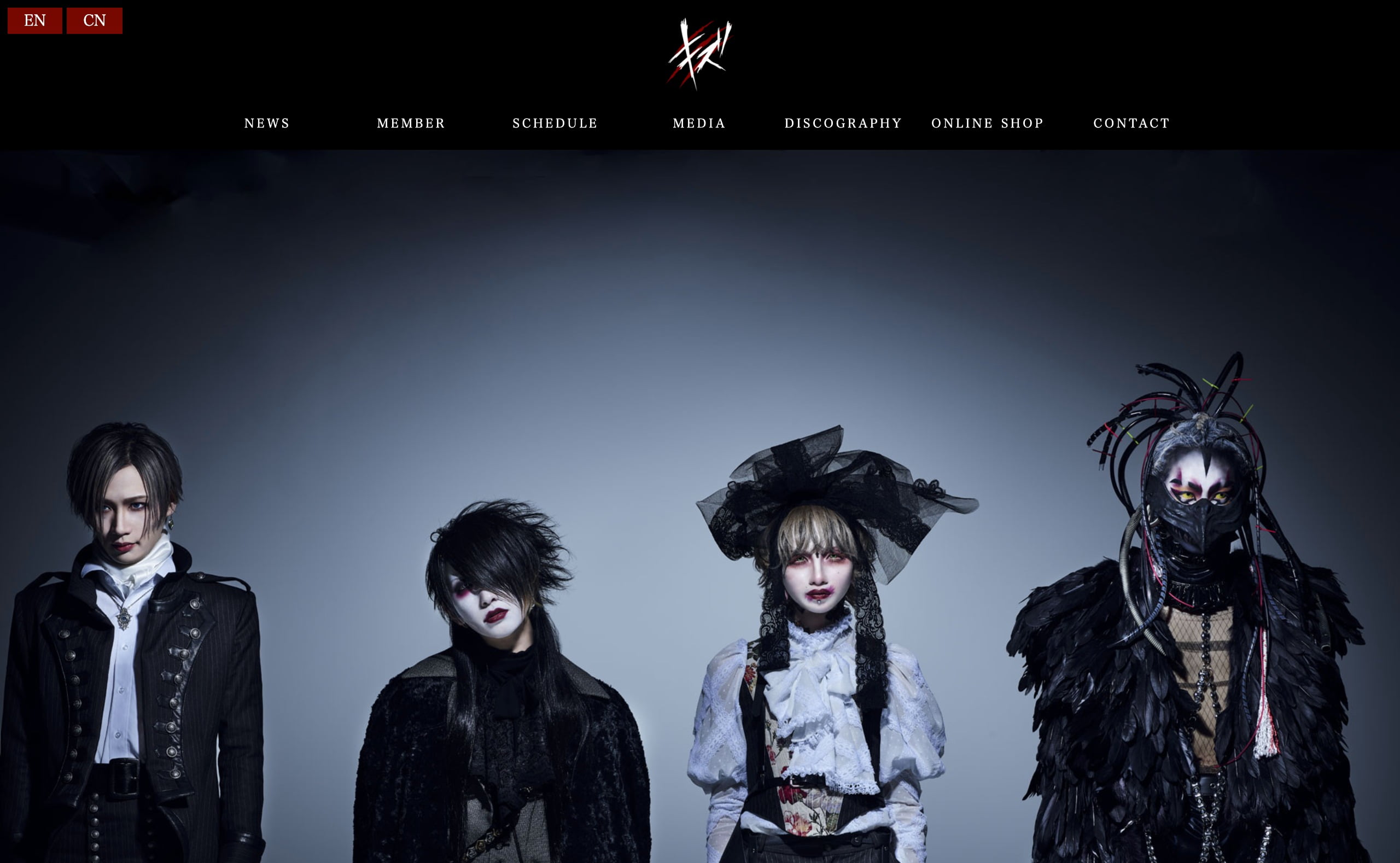 キズ OFFICIAL WEB SITE | Vo.来夢(らいむ)、Gt.reiki、Ba.ユエ、Dr
