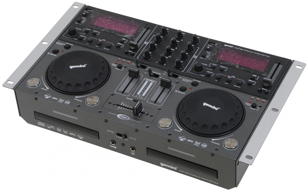 Gemini CDMP-6000 odtwarzacz CD/MP3 z mikserem - cena, opinie