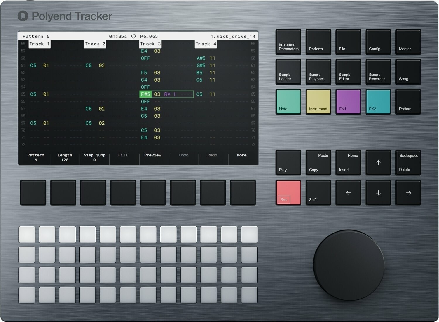 Polyend Tracker Silver Edition Sequencer / Aranjator - Muziker
