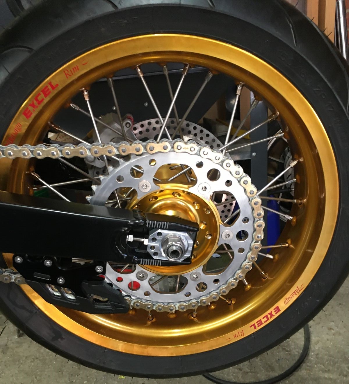 SUZUKI DRZ400SM 2005-2025 AXLE BLOCKS DR-Z400SM -MXBAB20