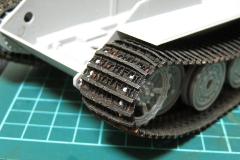 グリレ17】フリウルの金属履帯を組み立てから黒染めまでやってみた