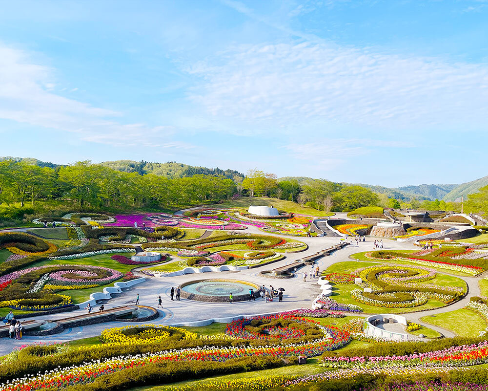 みちのく杜の湖畔公園