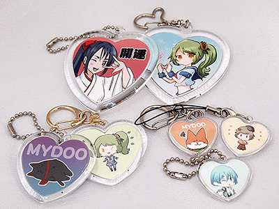 ハメパチキーホルダー｜1個から製作可能！高品質・低価格・短納期の