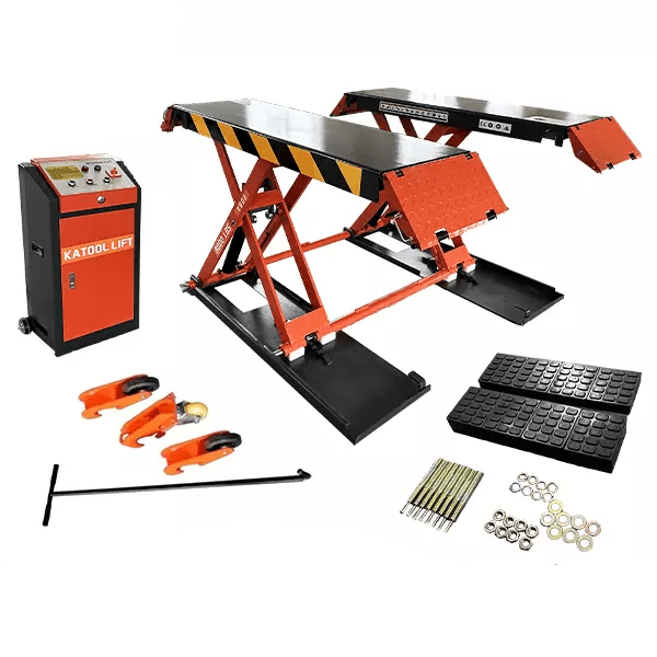 Katool KT-X90E 8000 lbs Electric Mid Rise Scissor Lift — My Garage