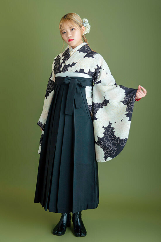 二尺袖着物KO2O-042 袴YAHW-025(No.11863) /スタジオLuvri | My袴