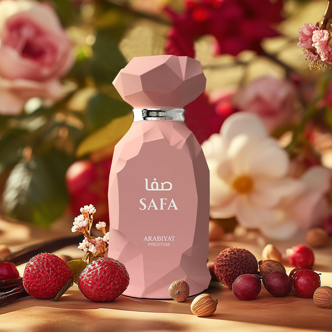 Safa EDP 100ML | Premium Fruity And Woody Perfume For Women