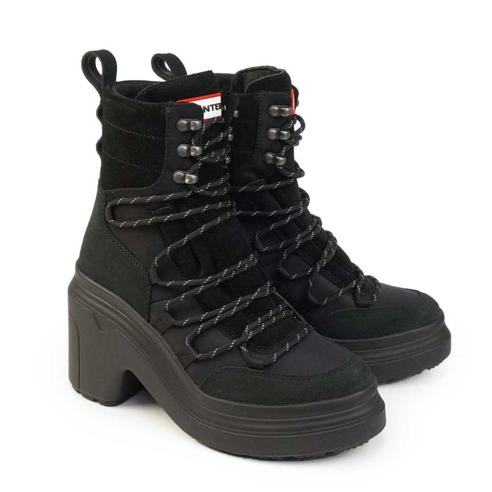 ハンター レディース ブーツ 厚底 WFP1108LNY エクスプローラー ミッド