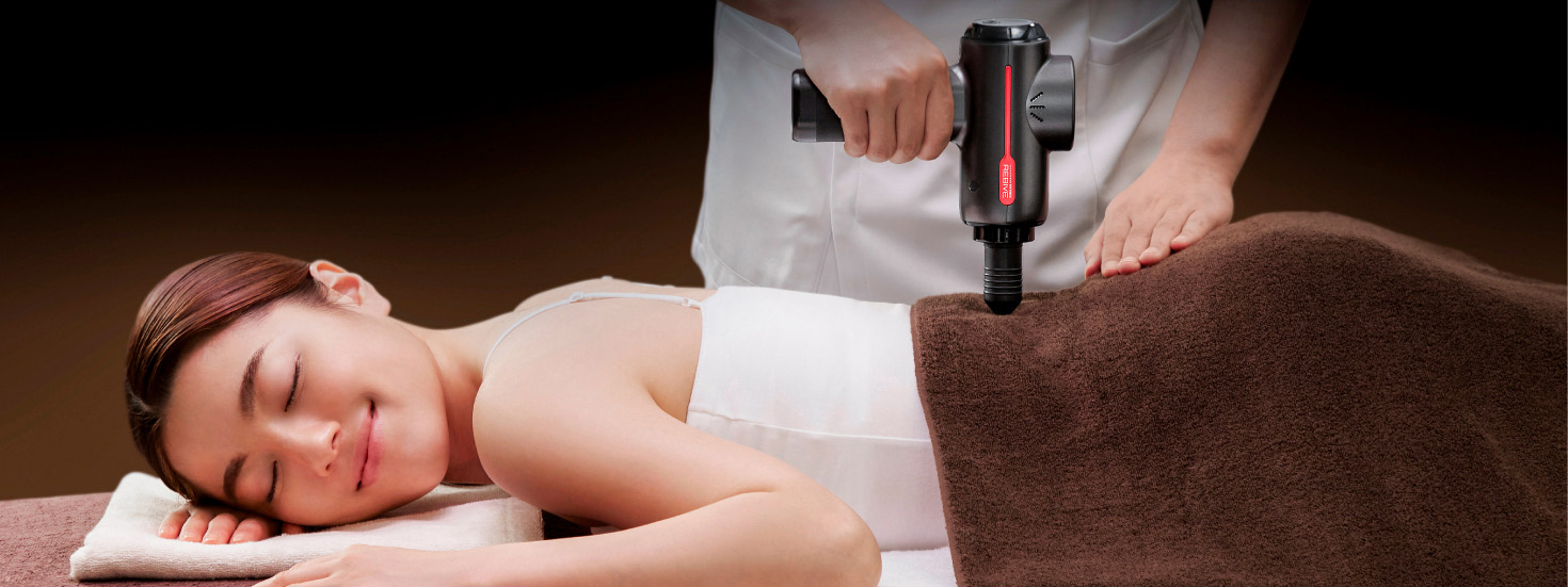 管理医療機器】マッサージガン｜肩・腰・筋肉痛をケア｜MYTREX REBIVE