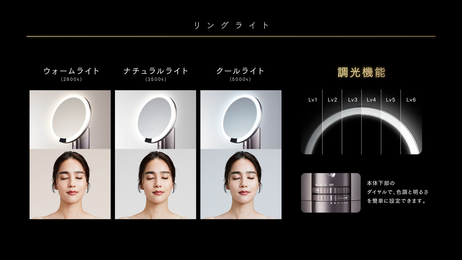 MYTREX】新発想！鏡面から光を肌にくまなく照射するミラー型光美容器