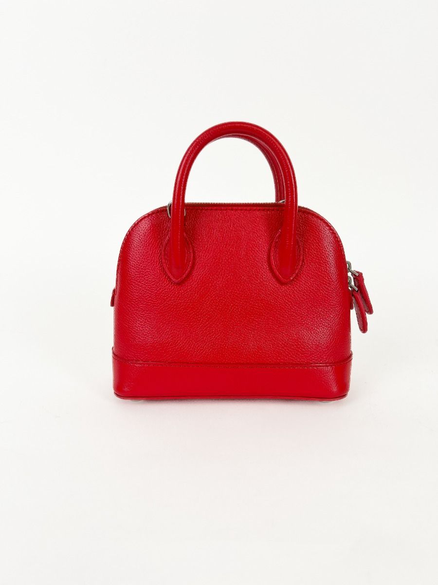 Balenciaga Ville Top Handle Bag Red XS | Myzah