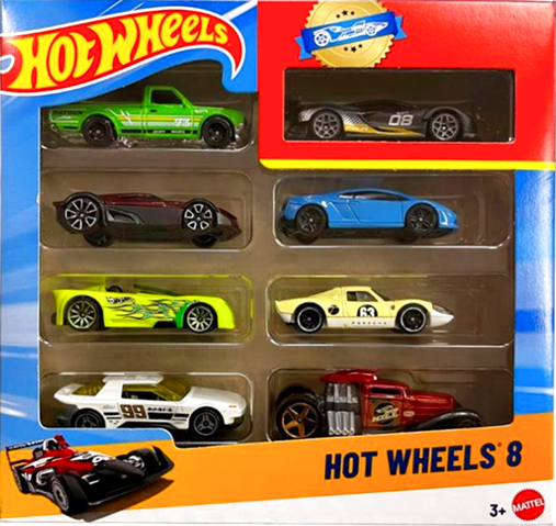 ホットウィール 8カーパック アソート（国内流通版） - m'z Diecast