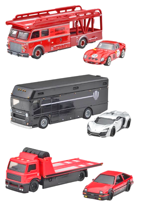 ホットウィール チームトランスポート アソート 4台セット（国内流通版