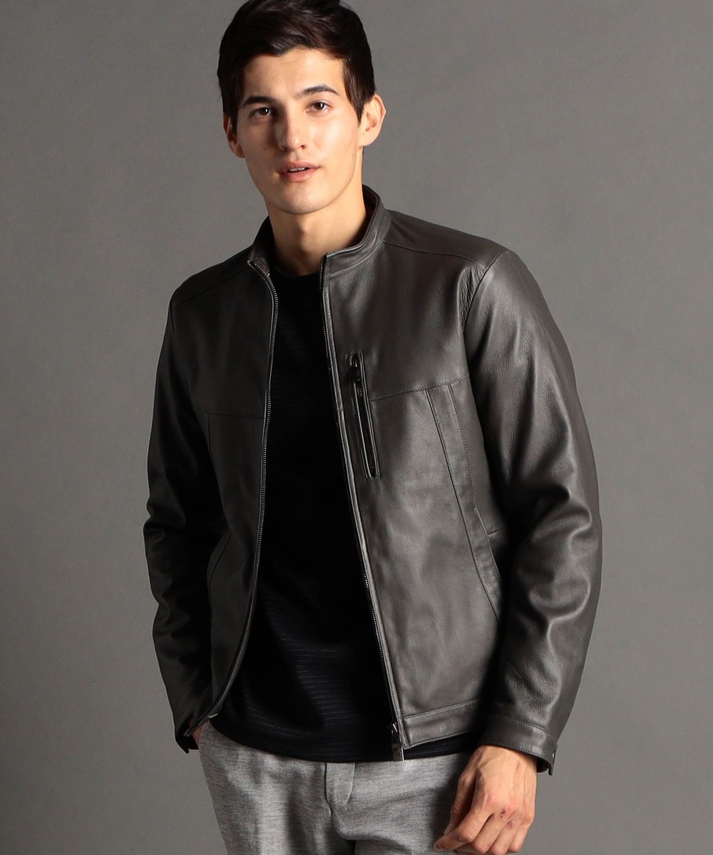 シープレザー ライダースブルゾン｜ジャケット/ブルゾン｜ニコル公式