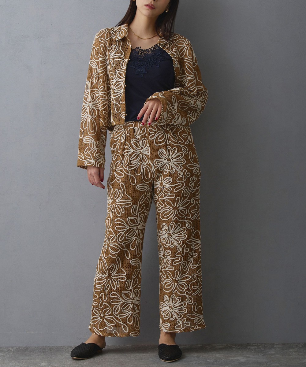 コード刺繍ブラウス｜シャツ/ブラウス｜ニコル公式通販サイト｜NICOLE