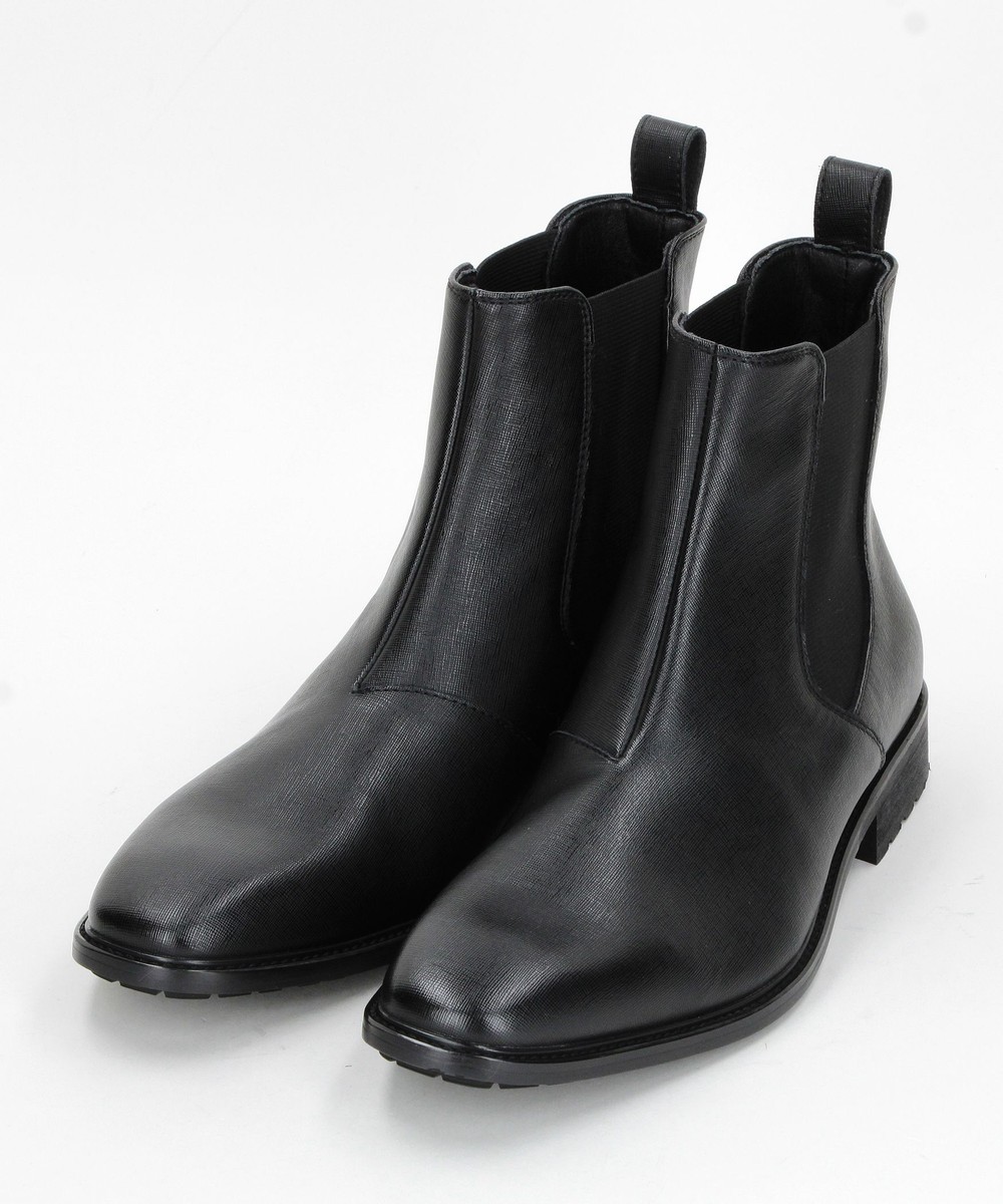 ex/tra】ジオメトリックレザー サイドゴアブーツ｜ブーツ｜ニコル公式