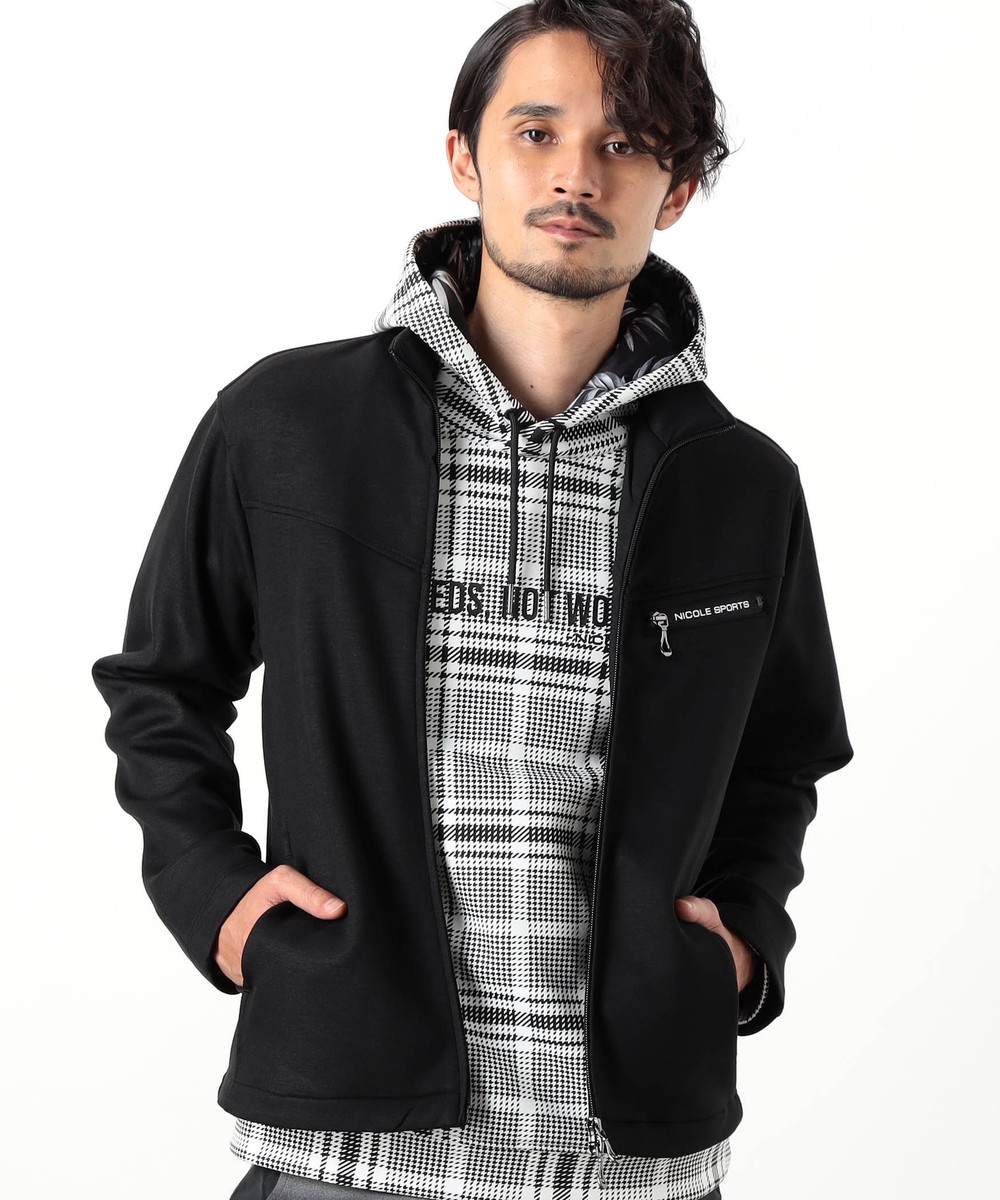 NICOLE SPORTS】ダンボールニットスタンドブルゾン｜その他ジャケット