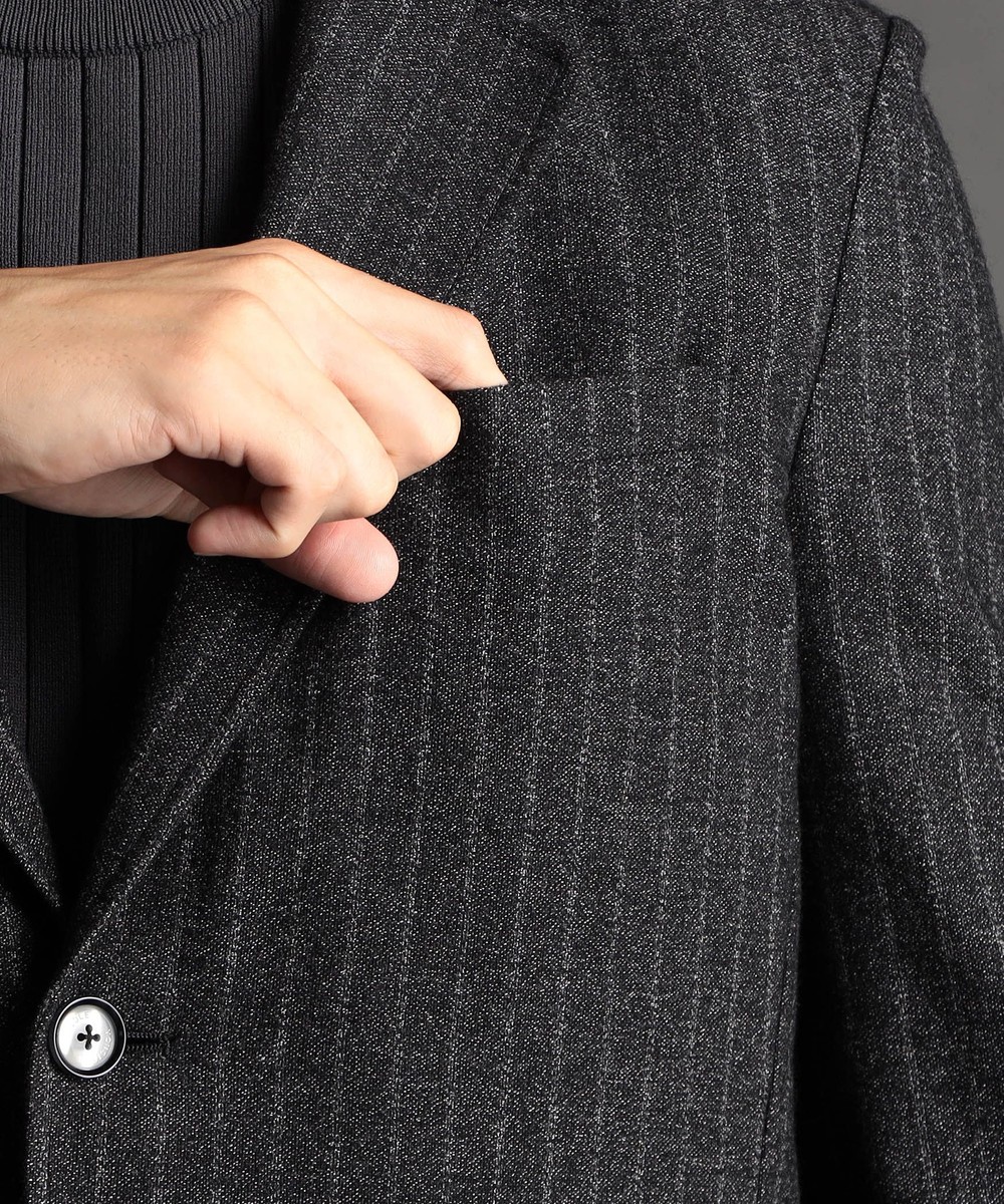 シャドーストライプ セットアップジャケット｜テーラード｜ニコル公式