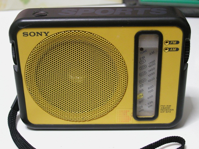 ラジオ考察: ななパパで行こう！ SONY mb AM/SWラジオ ICR-3000山