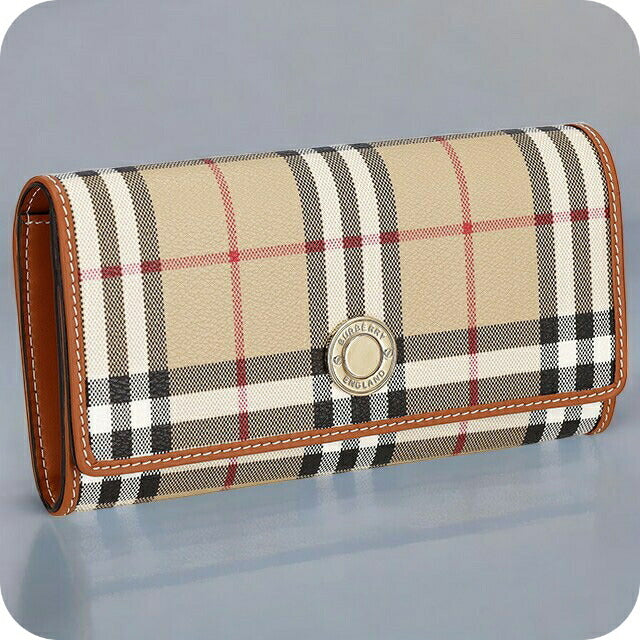 バ−バリ− 長財布 レディース ブランド BURBERRY チェック 8094421