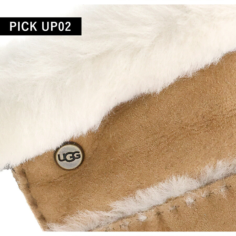 アグ 手袋 レディース ブランド UGG SHEEPSKIN SEAMED GLOVE Mサイズ