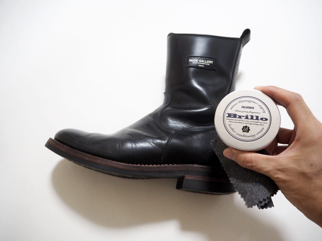 靴磨き】ルードギャラリー サイドジップブーツを磨いてみた | 余白の
