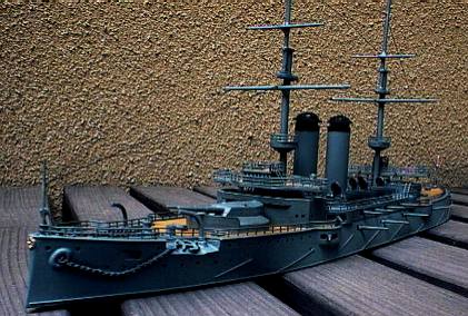 戦艦 三笠 1/500 レジンキット 三笠保存会 アール・シー・ベルグ