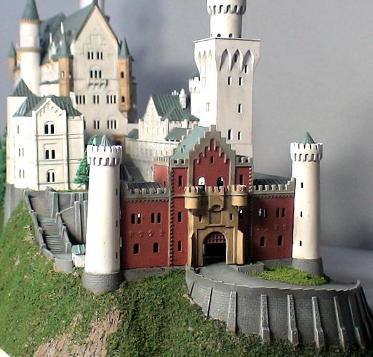 ノイシュバンシュタイン城 1/220 DOYUSHA 童友社 NEUSCHWANSTEIN