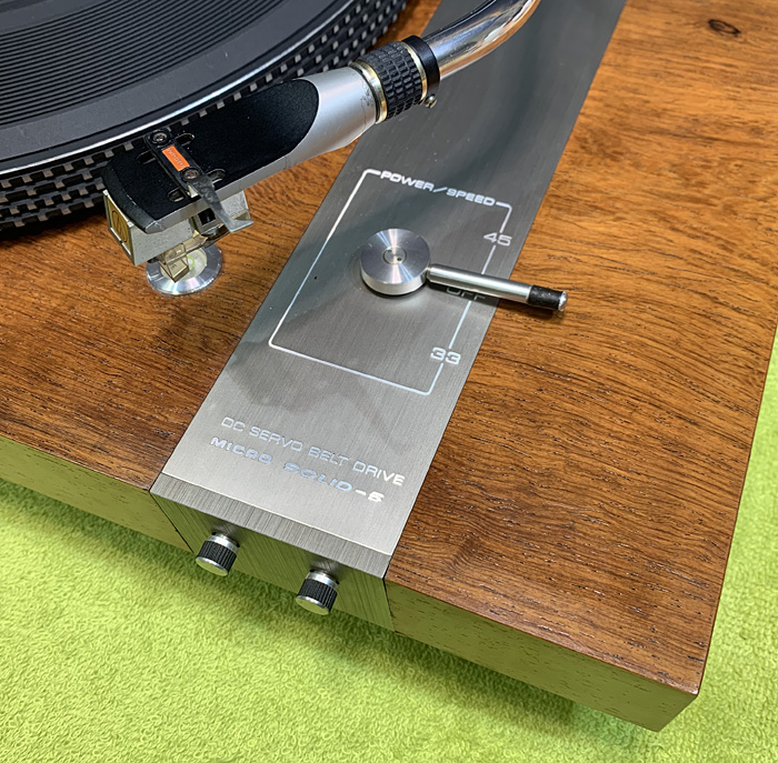 久々の再会 MICRO SOLID-5 マイクロ精機 ターンテーブル