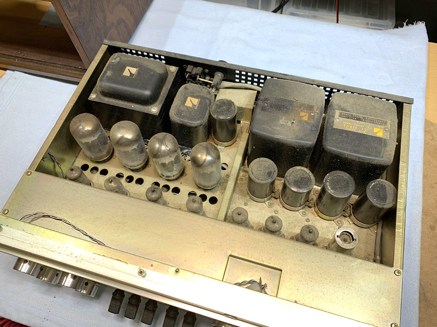 ジャンク品 買取についてLUXMAN SQ38FD 真空管アンプ｜ナックオーディオ