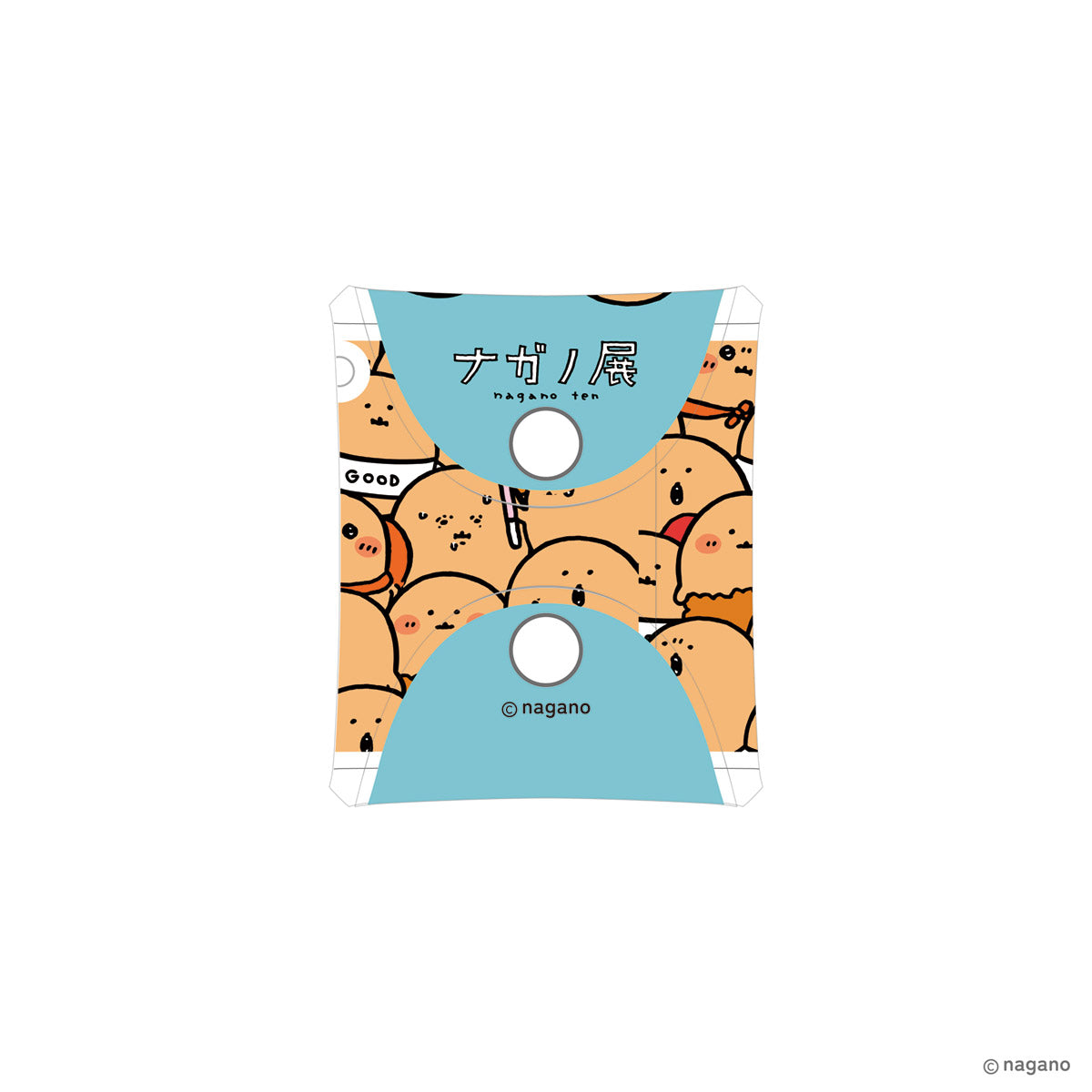 ナガノフレンズ クリアマルチケースSS（もぐらコロッケ） | ナガノ