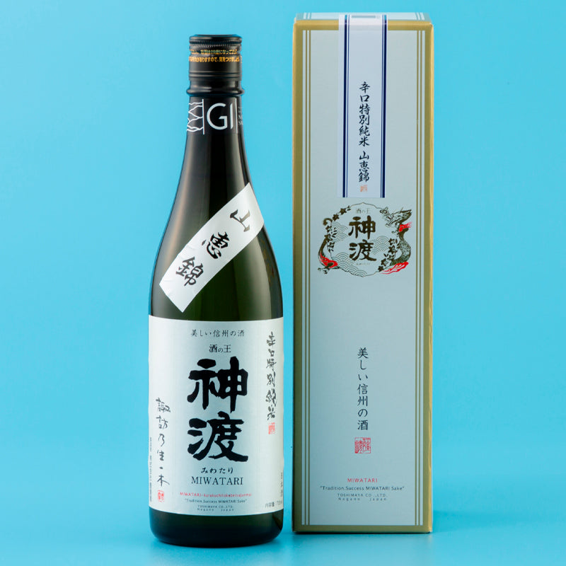 神渡 辛口特別純米 山恵錦 720ml 箱入 豊島屋｜長野県の日本酒は