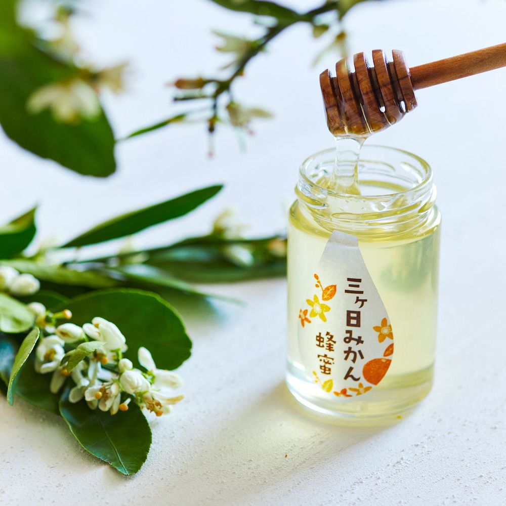 国産三ヶ日みかん蜂蜜 165gの通販｜はちみつ専門店 長坂養蜂場