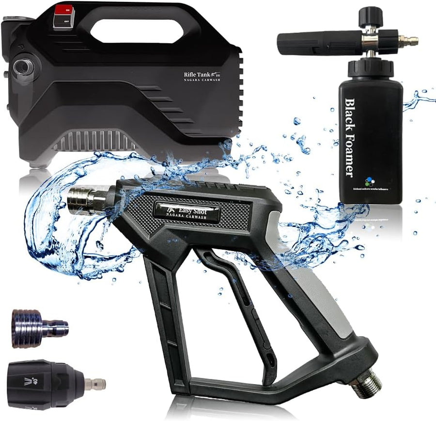 イージーショット×ライフルタンクセット『軽さに特化させた高圧洗浄機