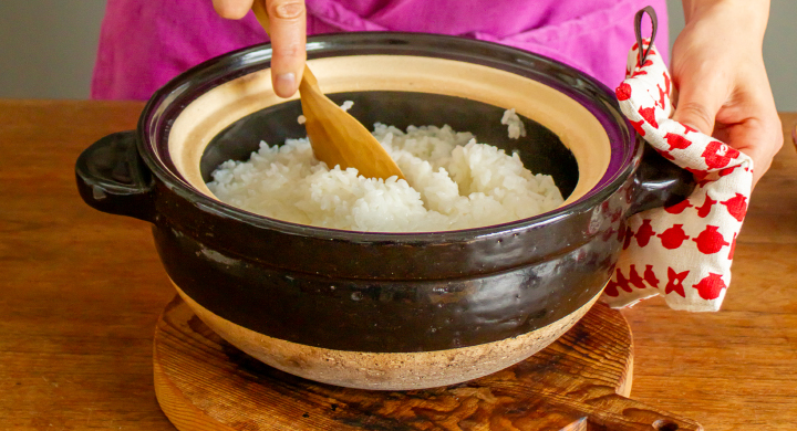 かまどさん」の基本の炊き方・美味しく炊くコツ｜伊賀焼窯元 長谷園