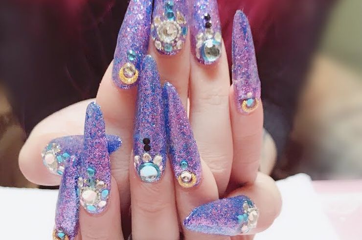 夏だ！スカルプ 埋めつくし2本アート 新小岩 | ネイル | 新小岩で