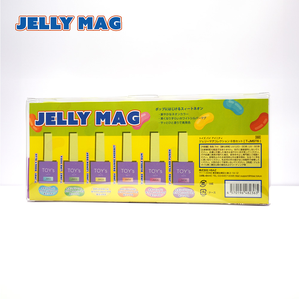 TOY's×INITY ジェリーマグ 7ml T-JMST6 6色セット / NESオンラインショップ