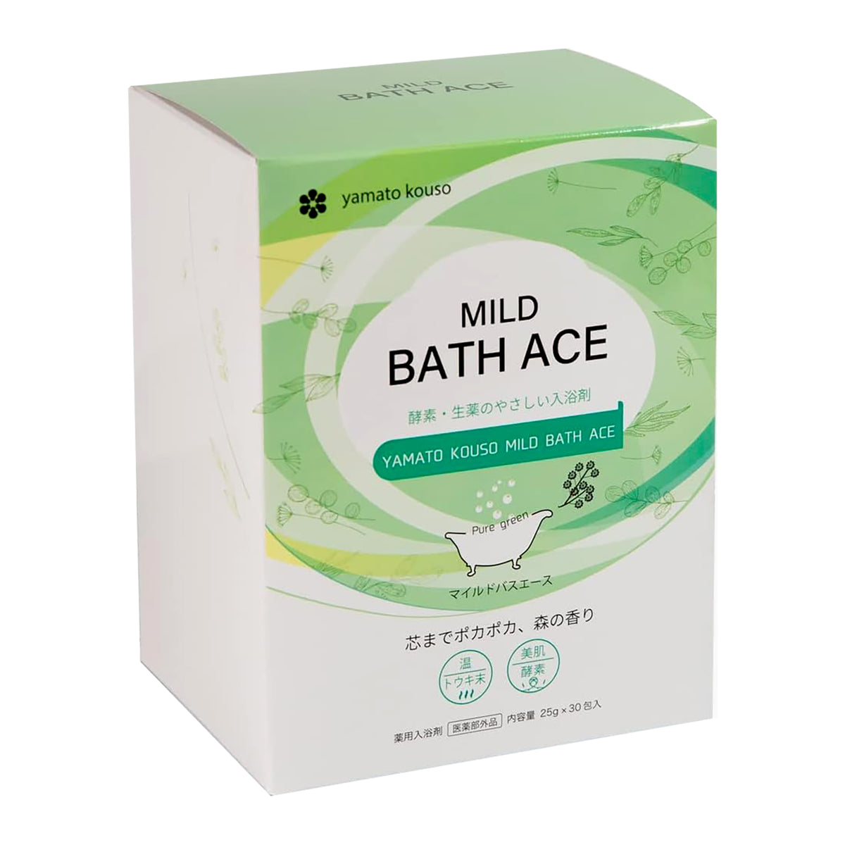自宅で手軽に酵素風呂｜大和酵素マイルドバスエース30包入 — ナカジマ