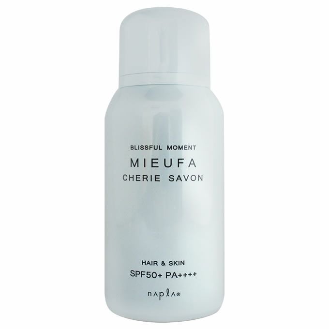 ナプラ ミーファ フレグランスUVスプレー ≪ シェリーサボン ≫ 80g 日