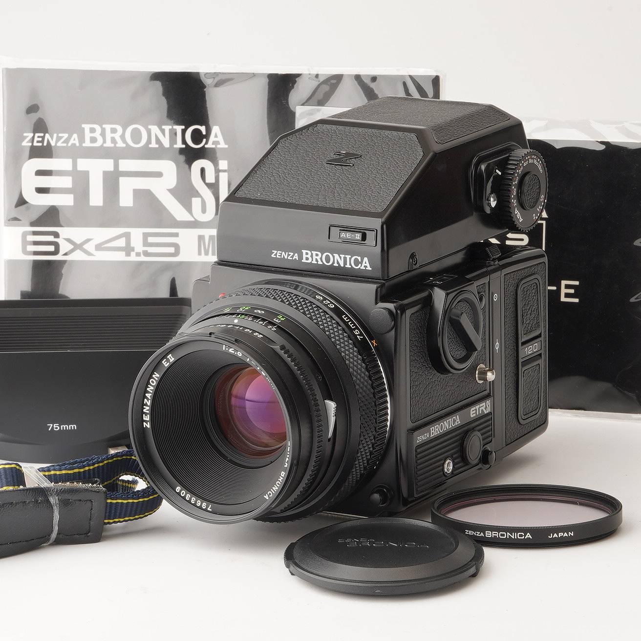 ☆ジャンク品☆ ZENZA BRONICA ゼンザブロニカ ZENZANON-PE 75mm F2.8