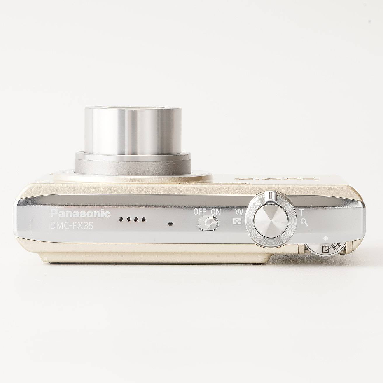 パナソニック Panasonic LUMIX DMC-FX35 グロスゴールド コンパクト
