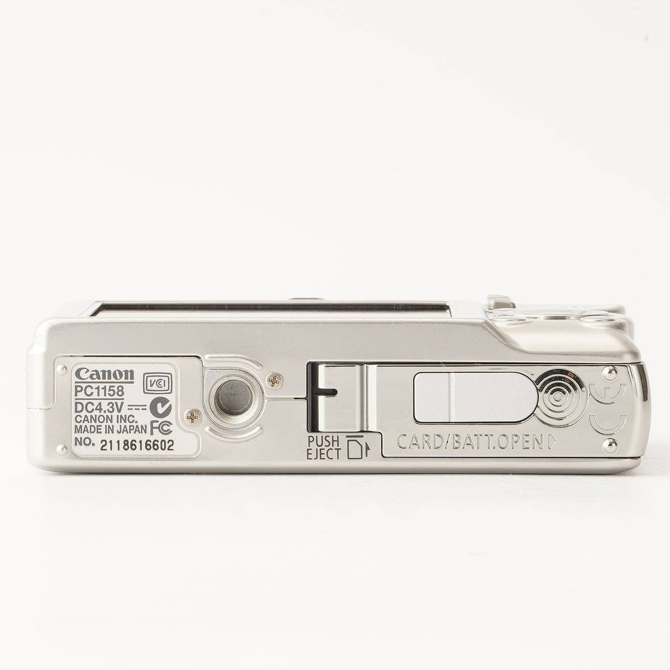 キヤノン Canon IXY DIGITAL 60 / 5.8-17.4mm F2.8-4.9 シルバー